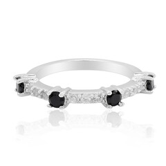 Anello in argento con Spinello Nero