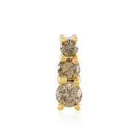 Ciondolo in argento con Diamante Champagne I3