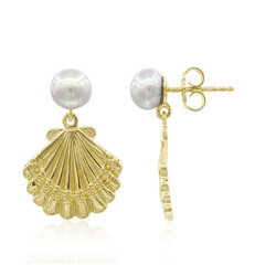 Orecchini in argento con Perla di Acqua Dolce (TPC)