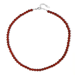 Collana in argento con Onice Rossa