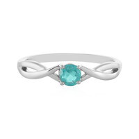 Anello in argento con Apatite Blu