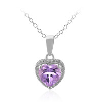 Collana in argento con Ametista Boliviana