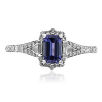 Anello in oro con Tanzanite AAA (CIRARI)