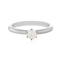 Anello in argento con Opale di Welo