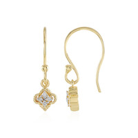 Orecchini in argento con Diamante I2 (I)