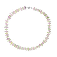 Collana in argento con Kunzite