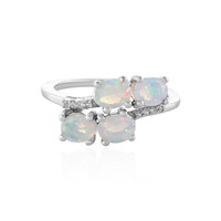 Anello in argento con Opale di Welo