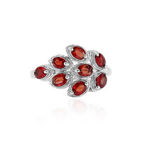 Anello in argento con Rubino Tanzania