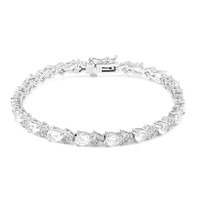 Bracciale in argento con Topazio Bianco
