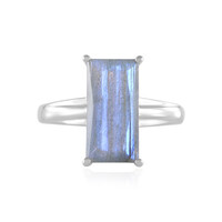Anello in argento con Labradorite