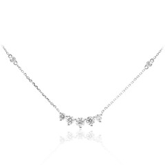 Collana in oro con Diamante I1 (H) (CIRARI)