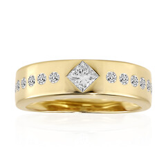 Anello in oro con Diamante IF (D)