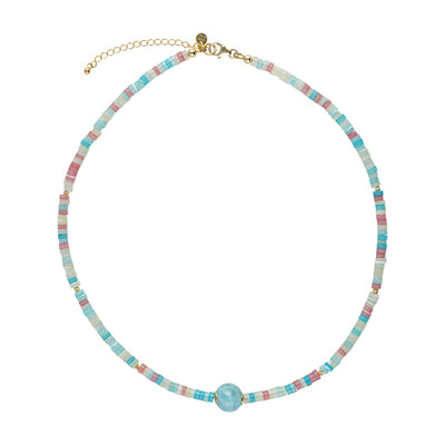 Collana in argento con Larimar