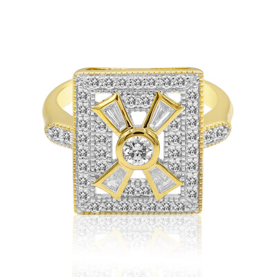 Anello in oro con Diamante SI1 (G) (Annette)