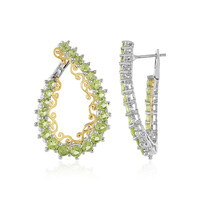 Orecchini in argento con Peridoto (Dallas Prince Designs)