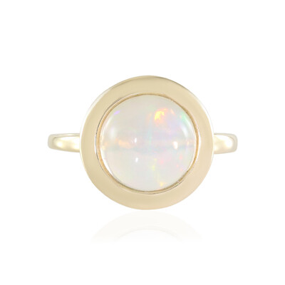 Anello in oro con Opale di Welo AAA (de Melo)