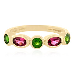 Anello in oro con Tormalina Rosa (La Revelle)