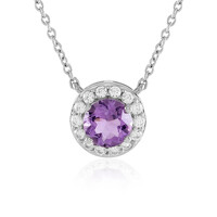 Collana in argento con Ametista