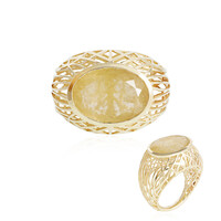 Anello in oro con Quarzo Rutilato (Ornaments by de Melo)