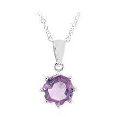 Collana in argento con Ametista Boliviana