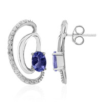 Orecchini in argento con Tanzanite