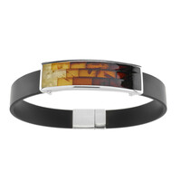 Bracciale in argento con Ambra Baltica