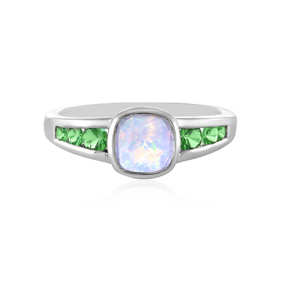 Anello in argento con Opale di Welo