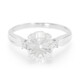 Anello in argento con Petalite