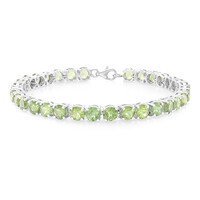 Bracciale in argento con Apatite Russa