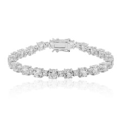 Bracciale in argento con Topazio Bianco