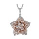 Collana in oro con Diamante Rosa I1 (CIRARI)