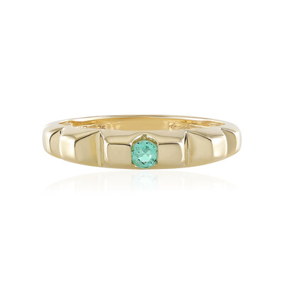 Anello in oro con Smeraldo Russo (de Melo)