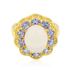 Anello in argento con Opale di Welo