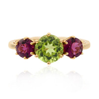 Anello in oro con Peridoto