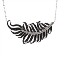 Collana in argento con Spinello Nero (Dallas Prince Designs)