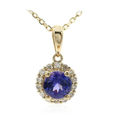 Collana in oro con Tanzanite AAA (CIRARI)