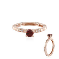 Anello in argento con Granato d’India