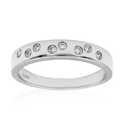 Anello in platino con Diamante SI2 (G)