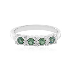 Anello in argento con Zaffiro Montana