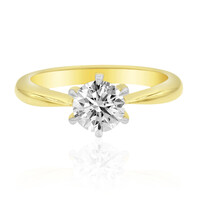 Anello in oro con Diamante VVS1 (L)