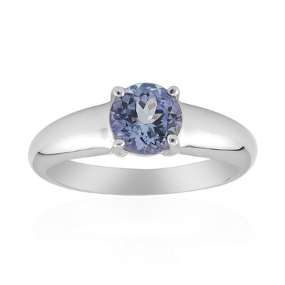 Anello in argento con Tanzanite (non riscaldata)