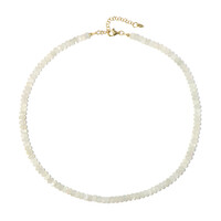 Collana in argento con Pietra di Luna Kangeyam