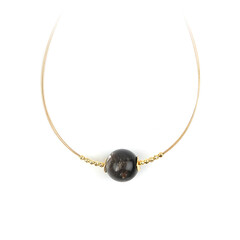 Collana in argento con Muscovite