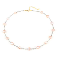 Collana in argento con Perla Akoya