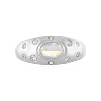 Anello in argento con Opale di Welo