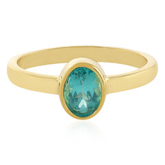 Anello in argento con Apatite Blu