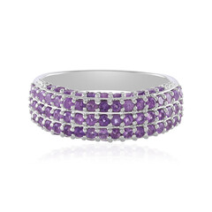 Anello in argento con Ametista