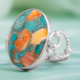 Anello in argento con Gemma