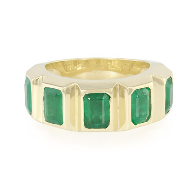 Anello in oro con Smeraldo Sao Francisco (de Melo)