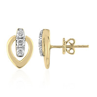 Orecchini in oro con Diamante IF (D)